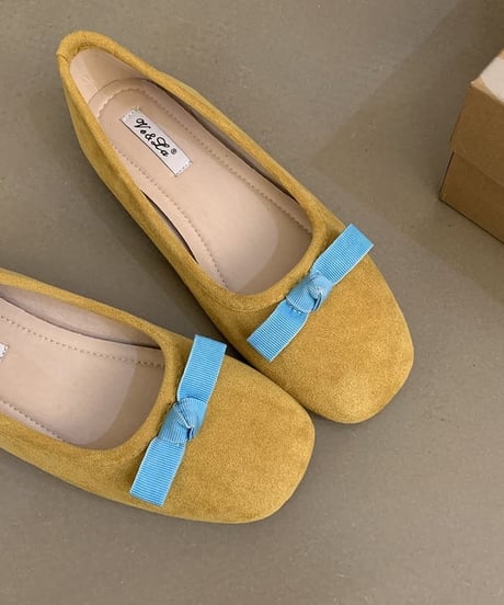 ribbon ballet shoes / 6color　hm1986