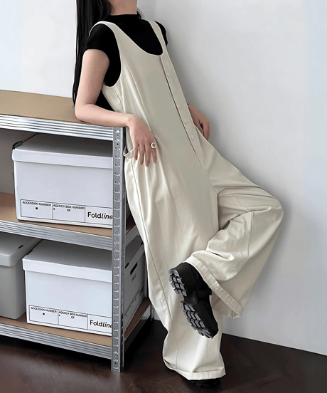 relax wide allinone / 2color　hm2283