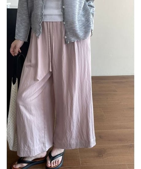 lightweight gauze pants / 7color　hm2237