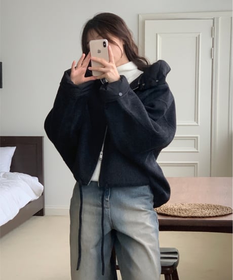 modern zip jacket / 5color　hm2723