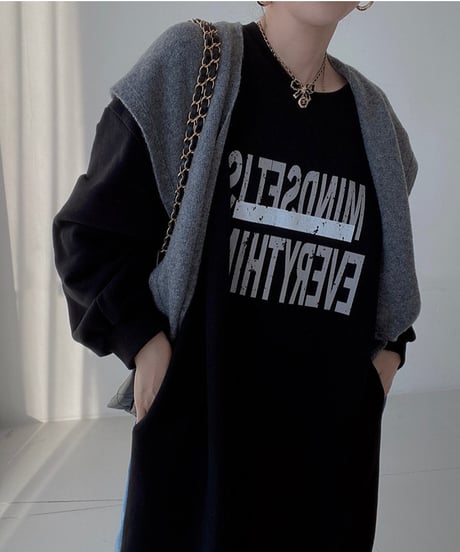 denim switch dress / 3color　hm2809