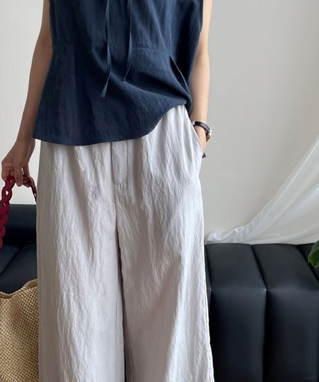 wide flare pants / 3color　hm2406