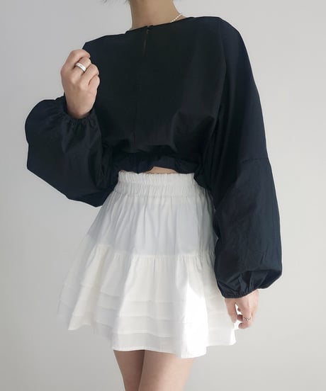 sleeve conscious blouse / 3color　hm1516