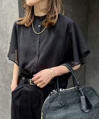 single breast frill shirt　hm1514