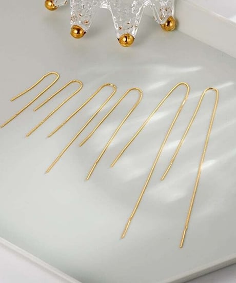 long chain pierce / 2color　hm2114