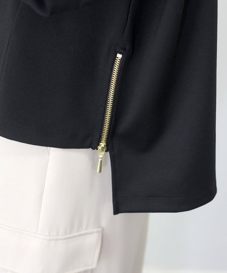 side zipper pullover / 4color　hm2647