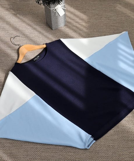 color block top / 7color　hm2971