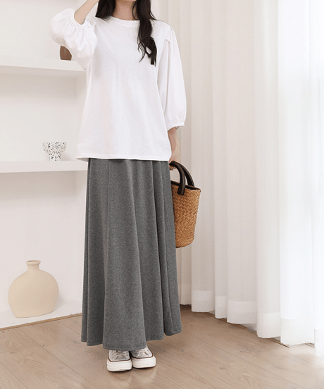 puff sleeve top / 7color　hm2960