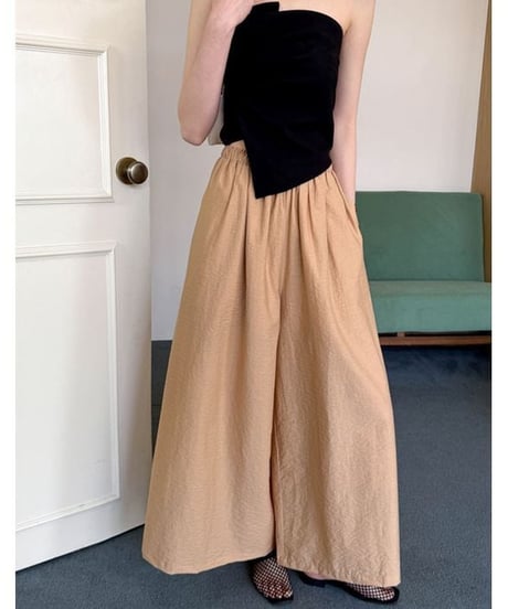 big silhouette pants / 3color　hm2258