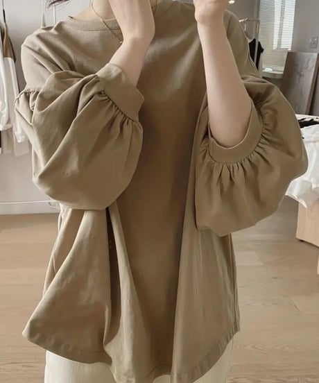 lantern sleeve top / 4color　hm1679