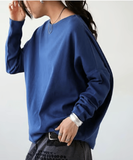 boat neck pullover / 5color　hm2638
