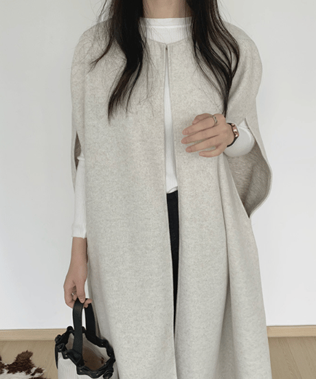 elegant cape coat / 3color　hm2591