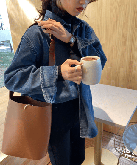denim oversized shirts　hm1930