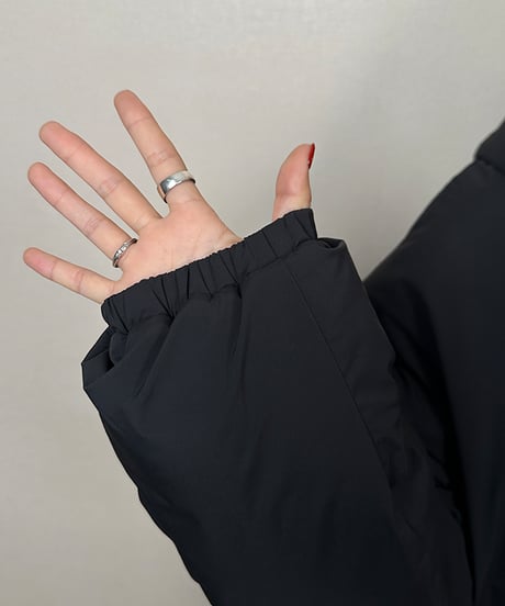 label pullover jacket / 2color　hm1891