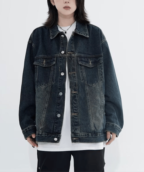 blue denim jacket / 5color　hm1934