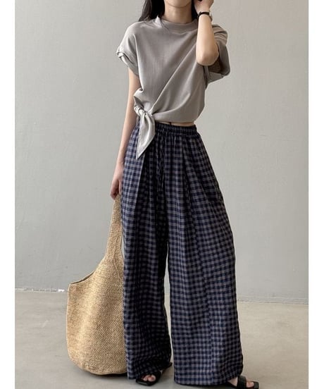 tie-drape tee / 3color　hm2222