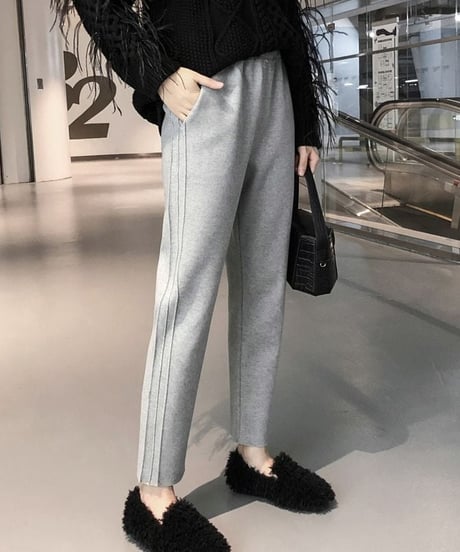 sideline tapered pants / 2color　hm1860