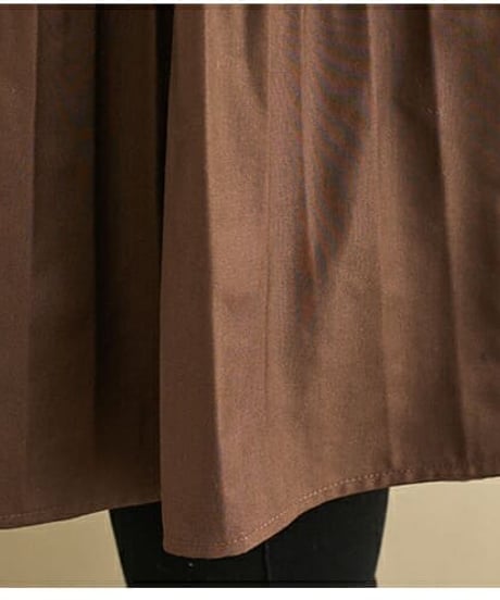 pleated docking tunic / 2color　hm2656