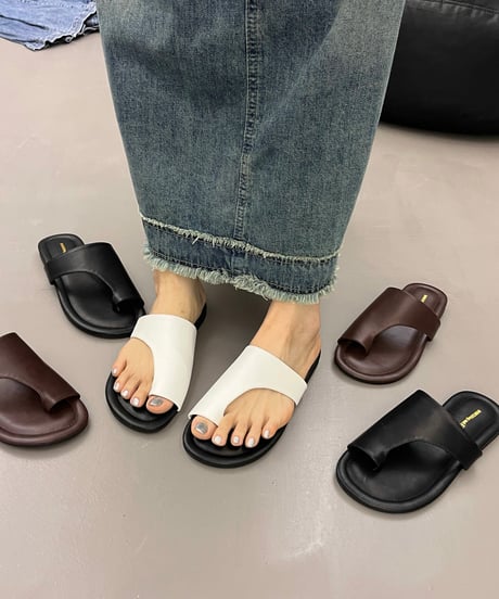 flat thong sandal / 3color　hm1591