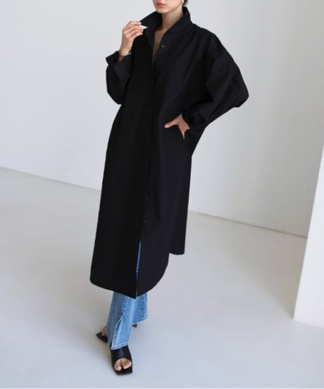 long shirt dress / 2color　hm2146