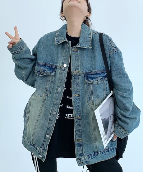 blue denim jacket / 2color　hm1934