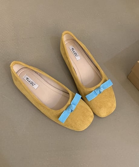 ribbon ballet shoes / 6color　hm1986