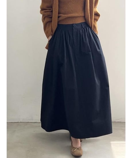 a-line gathered skirt　hm1741