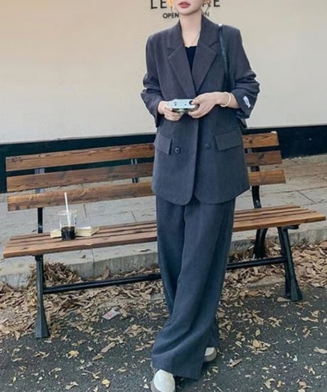 chic pants suit set　hm2508