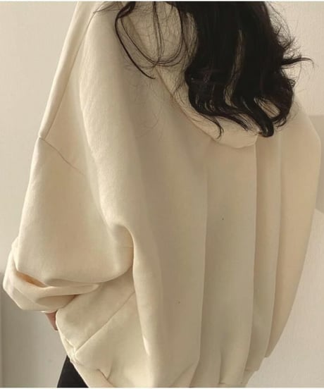 hoodie sweat top  / 3color　hm2639