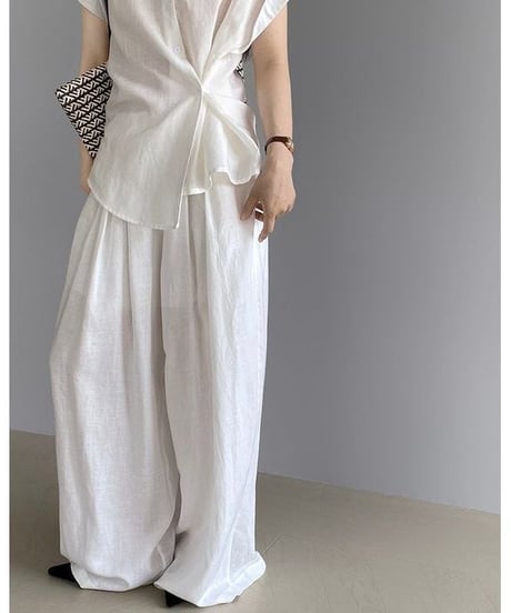 volume wide pants / 2color　hm2285