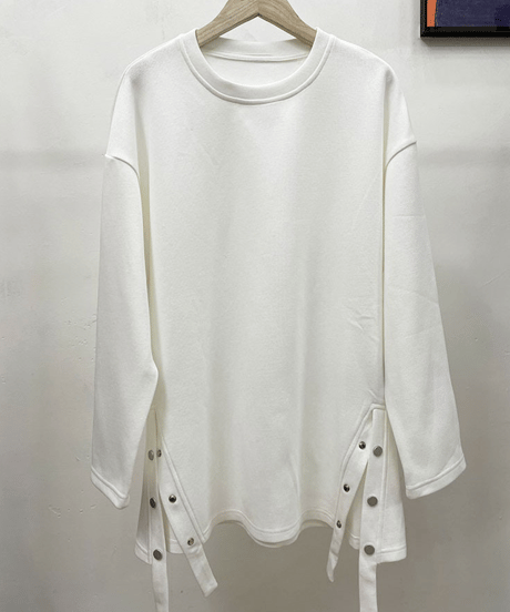 side snap tunic / 2color　hm2810