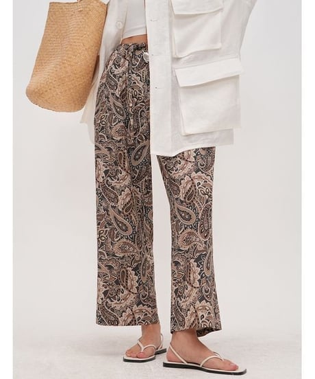 paisley wide pants　hm2305