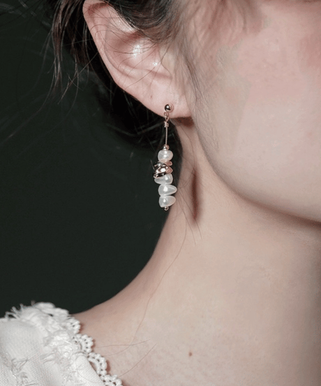 freshwater pearl pierce　hm2126