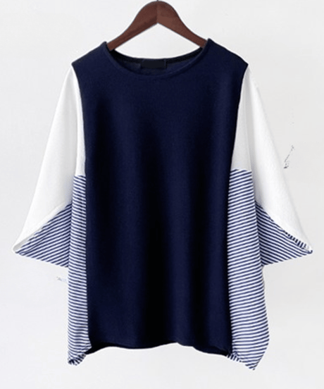 color block top / 7color　hm2971
