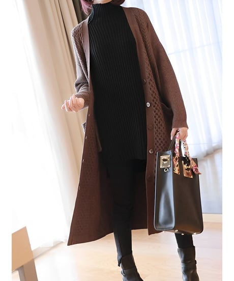 knit vest mini dress / 2color　hm1972