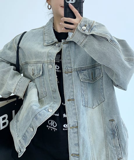 blue denim jacket / 2color　hm1934