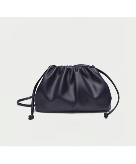 gathered clutch bag / 7color　hm2831