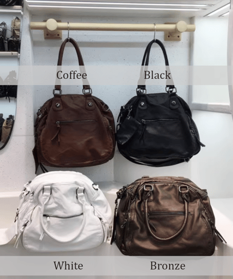 vintage boston bag / 4color　hm2744