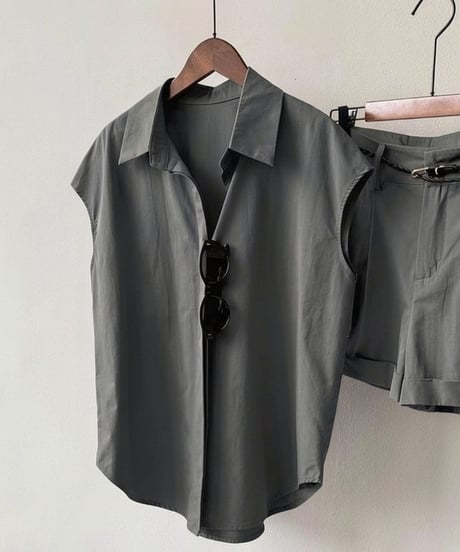 shirt & short pants set / 2color　hm2260