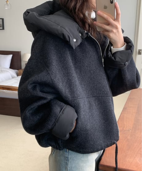 modern zip jacket / 5color　hm2723