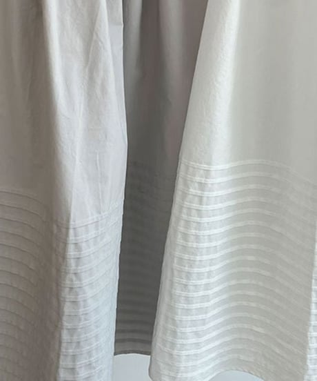 border hem skirt / 3color　hm2298