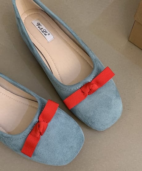 ribbon ballet shoes / 6color　hm1986