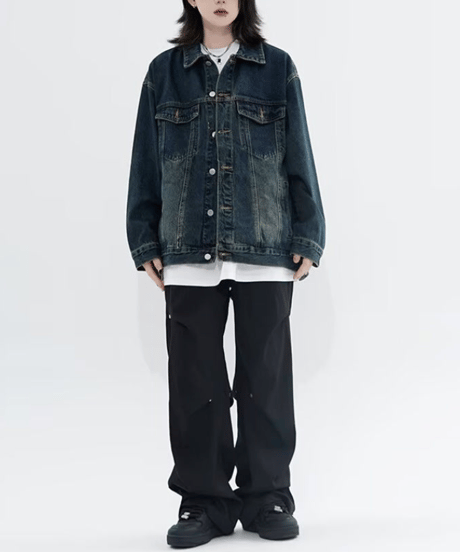 blue denim jacket / 5color　hm1934