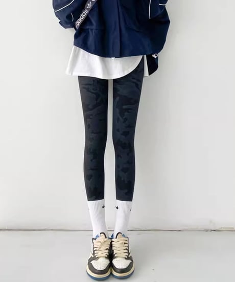 camouflage leggings / 3color　hm1929