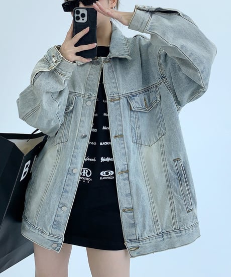 blue denim jacket / 2color　hm1934