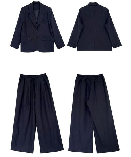 jacket & pants suit / 2color　hm2371