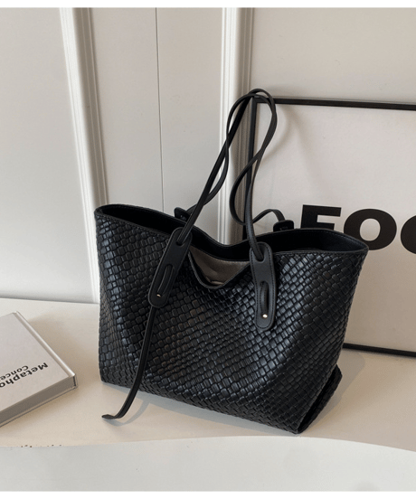 woven shoulder bag / 4color　hm2818