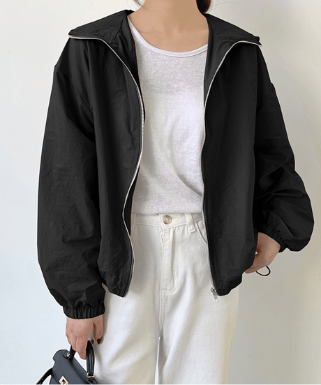 light zip blouson / 3color　hm2845
