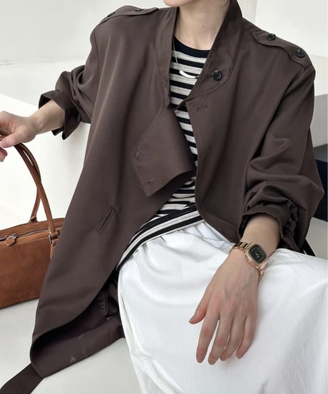classic trench coat / 3color　hm2072