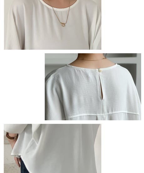 dolman sleeve blouse / 5color　hm2975